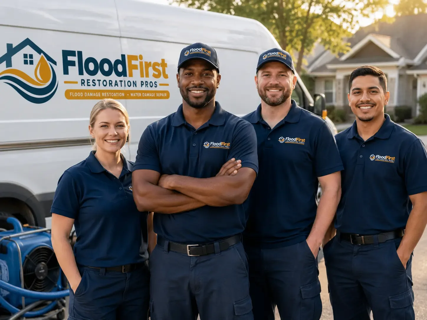 Flood Damage Restoration company in Bladensburg, OH